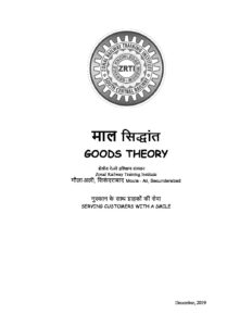 indianrailwayrules.com Goods Theory SCR Moula Ali December 2019 pdf